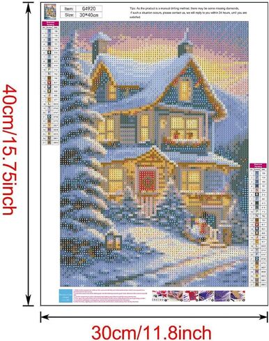 Apcufir Christmas Diamond Painting Kits for Adults,Gnome Diamond Art for Adults Beginner,Diamond Dots Gem Art for Aesthetic Home Decor12x16Inch in Saudi Arabia