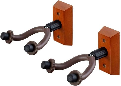 Monoprice Stage Right Series Wood Wall Mount Guitar Hanger 2-Pack (625918) in Saudi Arabia