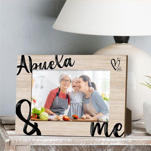 إطار صورة الجدة، إطارات صور خشبية مقاس 4x6، إطار صورة للمكتب، هدية الجدة الأولى، إطار صورة أفقي، إطارات صور صغيرة، إطار صورة Nonna، إطار صورة هدايا، إطار صورة 4x6 - Jrm713 in Kuwait