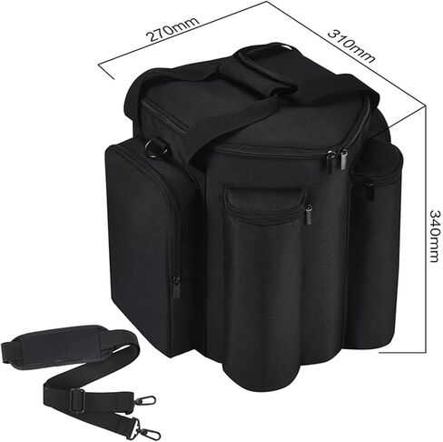 حقيبة حمل لجهاز Bose S1 Pro/S1 Pro+ نظام PA المحمول، حقيبة تخزين مكبر صوت بلوتوث مع حقيبة ميكروفون وحزام كتف لمكبر صوت Bose S1 Pro in Kuwait