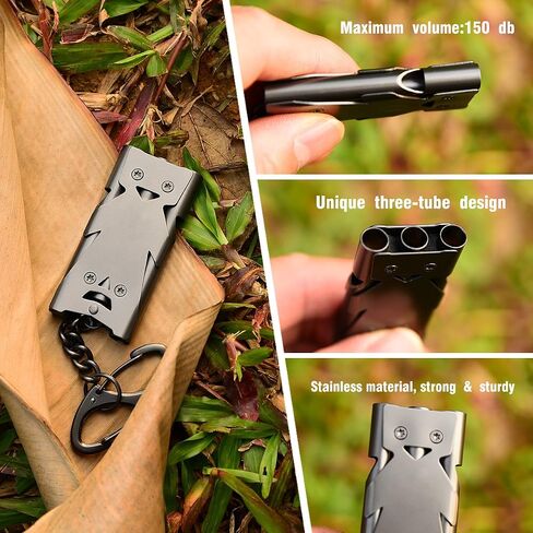 Whistle Emergency Whistles Keychain Rape Whistle Stainless Steel High Decibel Whistles … … in Saudi Arabia