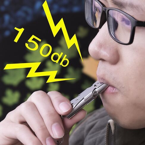 Whistle Emergency Whistles Keychain Rape Whistle Stainless Steel High Decibel Whistles … … in Saudi Arabia