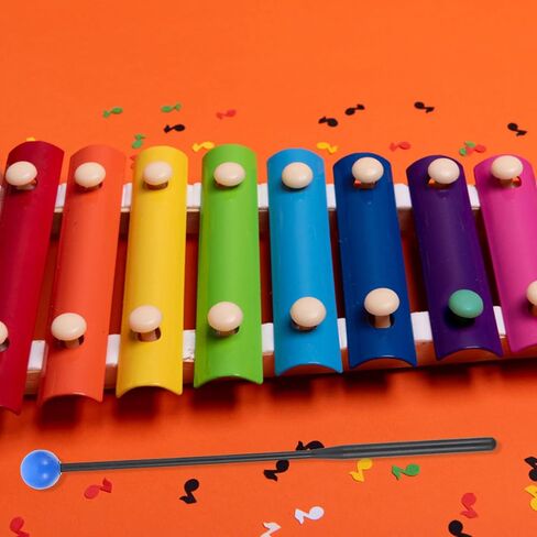 FAVOMOTO 2PCS Xylophone Mallet, Timpani Mallets Glockenspiel Sticks Marimba Rubber Marimba Mallets Rubber Bell Mallets Percussion for Glockenspiel Xylophone Chime Woodblock in Saudi Arabia