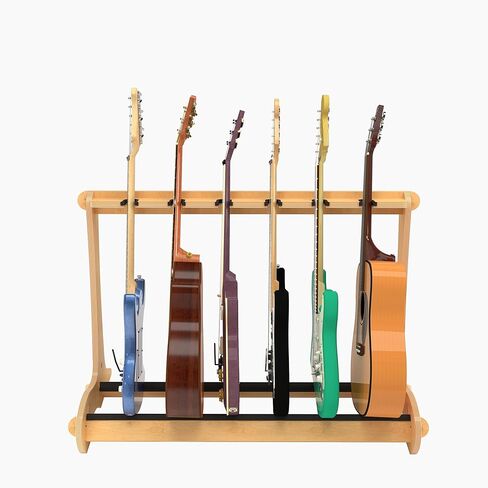 A&S Crafted Products The VersaRack Multi Guitar Case Stand | Holds Acoustic & Electric Cases | Made In U.S.A. in Kuwait