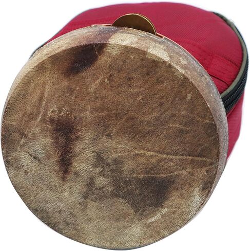 Zaza Percussion - Kanjira 7" - Authentic Indian Tambourine Frame Drum with Carrying Case in Saudi Arabia