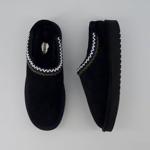 CUSHIONAIRE Keto Womens Slippers Slip-On Suede Mule Slipper - Cozy & Stylish, Memory Foam & Faux Fur Lining, Wide Widths Available in Kuwait