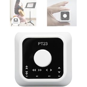 Page Turner Foot Pedal, Page Turner Pedal 4 Mode Page Flip Rechargeable Support Multi 73 Hours Continuous Use Compact for Computer (Black)