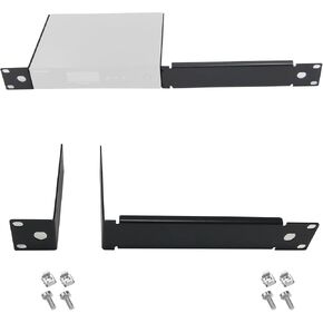 Rackmount Bracket Kit fit for Sure QLXD4 Single Receiver Wireless System Mount on 1U Standard 19'' Rack Distribution