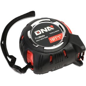 DNA MOTORING Contractor-Grade Open Reel Fiberglass Measuring Tape, Distance Measurement Tool Kit, [1] 1/2" / 330 Ft Reel, Blue, TOOLS-00481