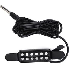 Acoustic Guitar Pickup 12 Sound Hole Magnetic Pickup Transducer for Acoustic Guitar Accessories
