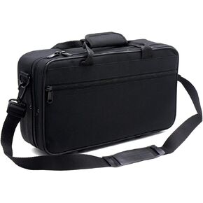 storage bag,HUIOP Clarinet Box,Bb Clarinet Case Gig Bag Backpack Box Water-resistant 600D Foam Cotton Padding with Adjustable Single Shoulder Strap