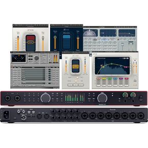AudioDeluxe Focusrite Scarlett 18i20 (4th Gen) USB Audio Interface and Waves Musicians 2 Bundle