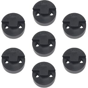 6PCS Violin Mute Full Size, Viola Mute Cello Mute Violin Practice Mute Round Tourte Style Practice Mute for Violin