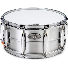 Pearl Sensitone Heritage Aluminum Alloy Snare Drum - 6.5 x 14-inch - Brushed