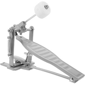 Drum Pedal Suit for Kids Percussion Instrument Bass Drum Kid Suit Musical Instrument Accessories Pedalboard Kick Pedal Replace White Hammer Aluminum Alloy Child