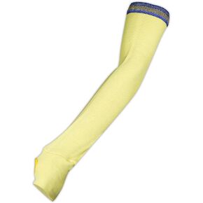 MAGID CutMaster 5" Wide Kevlar Sleeve with Thumb Slot and Elastic Band at Bicep