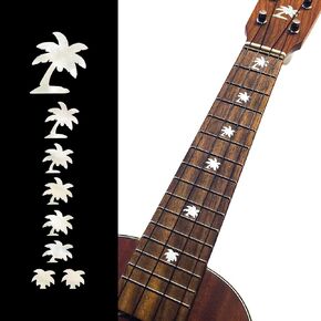 Ukulele Position Mark Sticker/Decal (UKF-250PT-WT)
