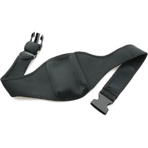 ZYAMY Mic Belt with Anti Dropping Strap, Neoprene Microphone Carrier Pouch Adjustable Belt Waistband Bag for Vertical Mic Fitness Teacher Speaker Theatre
