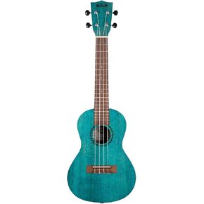 Watercolor Meranti Collection, 4-String Ukulele, Right, Blue, Concert (KA-MRT-BLU-C)