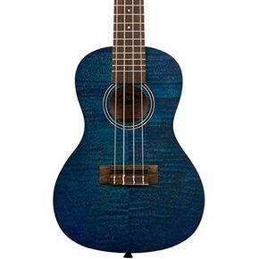 Kala KA-CEMB قيثارة الحفلات الموسيقية الغريبة من الماهوجني، أزرق in Kuwait