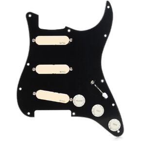 EMG DG20 Total Eclipse Pre-wired Pickguard, Ivory