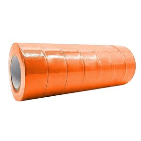 Fluorescent Flagging Tape Roll 8 Pack, Non-Adhesive Plastic Ribbon Marking Tape, Assorted Colors Tape for Tree Marking, Trail Marking, and Survey in Boundaries Hazardous Areas Home Workplace