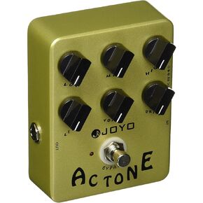 JOYO JF-13 AC Tone Vintage Tube Amplifier Effects Pedal Analog Circuit British Rock Distortion Sound for Electric Guitar Effect - Bypass