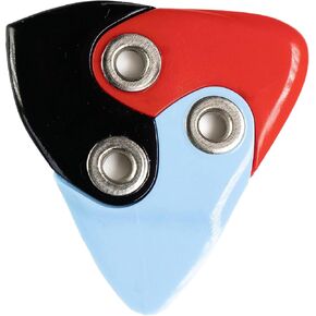 Black Mountain Asteroid Guitar Pick. The World's First Three-in-One, Multi-Material Pick For Acoustic Guitar, Electric Guitar, Bass, and More! Thin Gauge Pick, Heavy Gauge Pick, All in One!