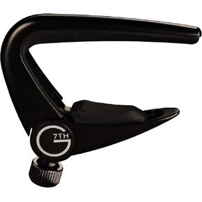 G7th Newport Series Guitar Capo (C31020), 6 String, Black