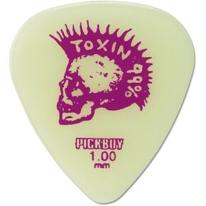 Pickboy Skull/Hvy Metal, Toxin 99%, Celltex, 1.00mm, 10 picks