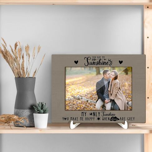 Leopard Print Picture Frames, Decorative Wood Photo Frames Birthday Gifts for Sister Women Girls Mom Daughter Tabletop Display 4x6 Photo Living Room Home Office Desk Decor Party Favor Decorations -024 in Kuwait