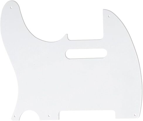 Musiclily Pro 5-Hole Guitar Pickguard لطراز MIJ JPN Japan Tele، طبقة واحدة باللون الأسود in Kuwait