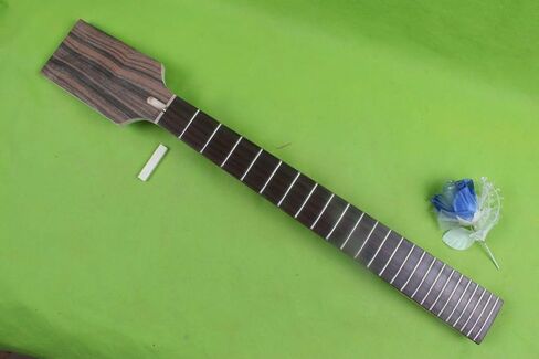 Electric guitar neck replacement 7 string wide guitar neck Paddle head 22 fret 24.75 inch Maple Rosewood Fretboard guitar parts in Saudi Arabia