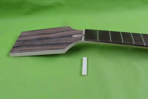 Electric guitar neck replacement 7 string wide guitar neck Paddle head 22 fret 24.75 inch Maple Rosewood Fretboard guitar parts in Saudi Arabia