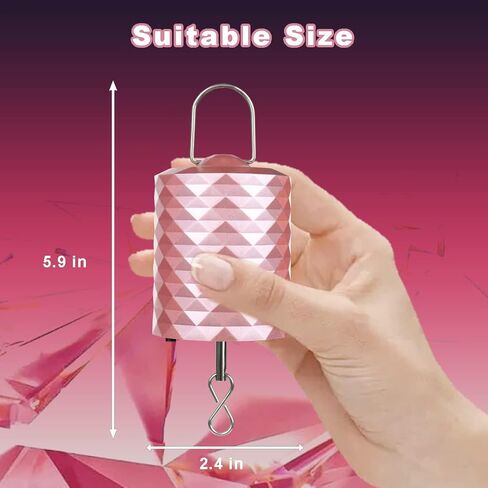 محرك كرة ديسكو، محرك دوار يعمل بالبطارية بقدرة 2000 مللي أمبير في الساعة مع جهاز تحكم عن بعد وتوقيت، محرك صغير قابل لإعادة الشحن عبر USB لسرير الأطفال المحمول ذو اللون الذهبي الوردي للتعليق على شكل كرة مرآة تتناغم الرياح in Kuwait