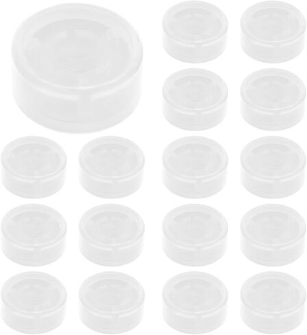 BokWin 20Pcs Clear Guitar footswitch Cap, Footswitch Topper Pedal Switch Cover for Guitar Effect Pedals in Kuwait
