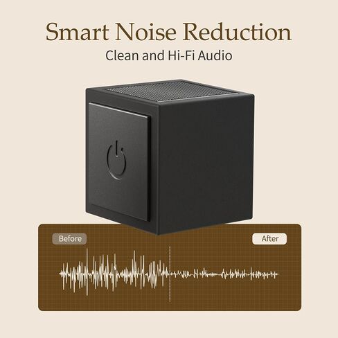 Wireless Lavalier Microphone, Wireless Clip Microphone,Wireless Lapel Microphone for iPhone 15/Pro/iPad, Android, HI-FI Sound Quality for Tiktok, YouTube, Video Recording, Black in Saudi Arabia