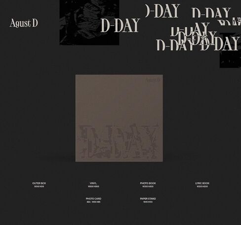 شوقا - Agust D "D-Day" Lp in Kuwait