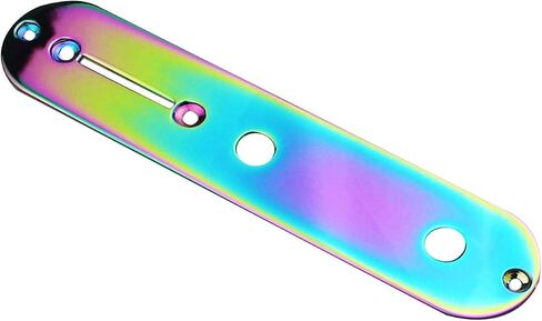 Guyker Chameleon Rainbow Control Plate and 2 Potentiometer Knobs Replacement Compatible with TELE TL Guitar in Saudi Arabia