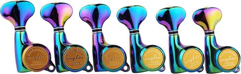 Guyker Chameleon Rainbow Control Plate and 2 Potentiometer Knobs Replacement Compatible with TELE TL Guitar in Saudi Arabia