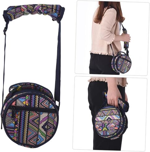 Btuty Steel Tongue Drum 5.5 Inch 8 Notes Kids and Adult Percussion Instrument with Mallets Music Book and Carry Bag for Meditation and Relaxation in Saudi Arabia