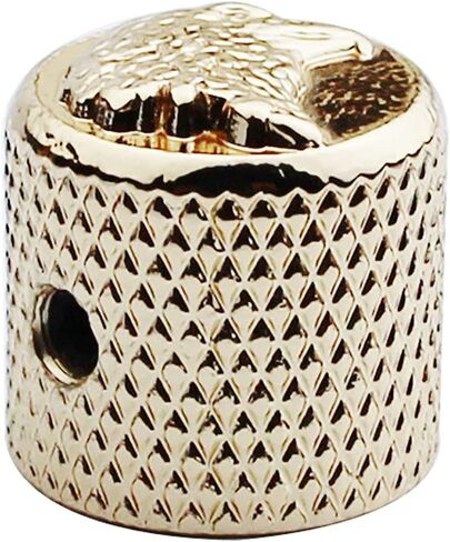 Guyker Guitar Bass Potentiometer Control Knobs with 6mm Dia. Shaft Pots - 3PCS Eagle Style Top Dome Speed Tone Volume Knob Replacement for Electric Guitar or Precision Bass - black in Saudi Arabia