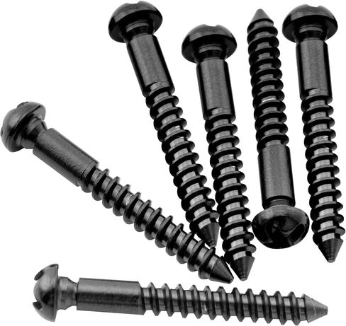Musiclily Ultra 3.5x30mm Stainless Steel Mounting Screws for Electric Guitar PRS Style Tremolo Bridge, Gold (Set of 6) in Kuwait