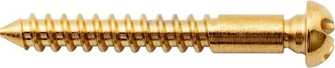 Musiclily Ultra 3.5x30mm Stainless Steel Mounting Screws for Electric Guitar PRS Style Tremolo Bridge, Gold (Set of 6) in Kuwait