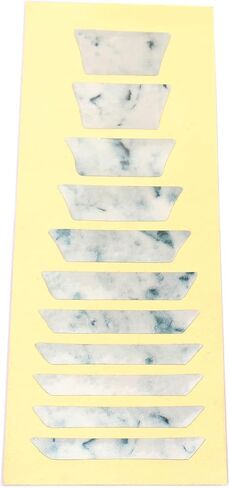 Guitar Fretboard Markers Inlay Stickers Decals Traditional Trapezoid Neck Fretboard Sticker for Guitar Bass and Ukulele Guitar Fretboard Markers Stickers Guitar Neck Stickers Guitar Inlay Stickers in Saudi Arabia