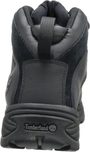 حذاء Timberland الرجالي Flume Mid مقاوم للماء للمشي لمسافات طويلة، أسود محبب بالكامل - جديد 2024، 11 عرض in Saudi Arabia