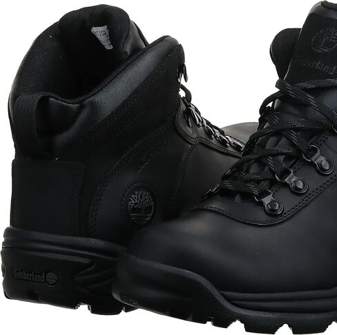 حذاء Timberland الرجالي Flume Mid مقاوم للماء للمشي لمسافات طويلة، أسود محبب بالكامل - جديد 2024، 11 عرض in Saudi Arabia