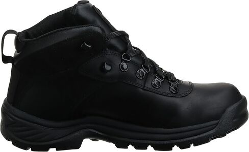 حذاء Timberland الرجالي Flume Mid مقاوم للماء للمشي لمسافات طويلة، أسود محبب بالكامل - جديد 2024، 11 عرض in Saudi Arabia