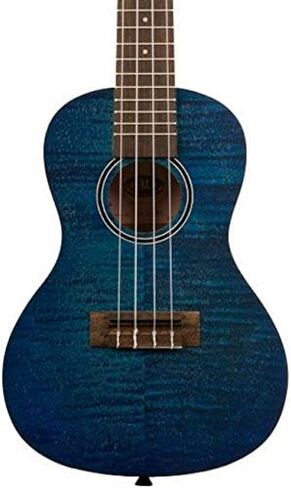 Kala KA-CEMB قيثارة الحفلات الموسيقية الغريبة من الماهوجني، أزرق in Kuwait