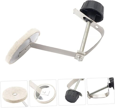Vaguelly 1 Set sound pad cymbal Drum drumsticks bass drum mute pad snare drum mute Drumstick dampeners kits drum muffler pads go-parts accessory drum pad cotton roller in Saudi Arabia